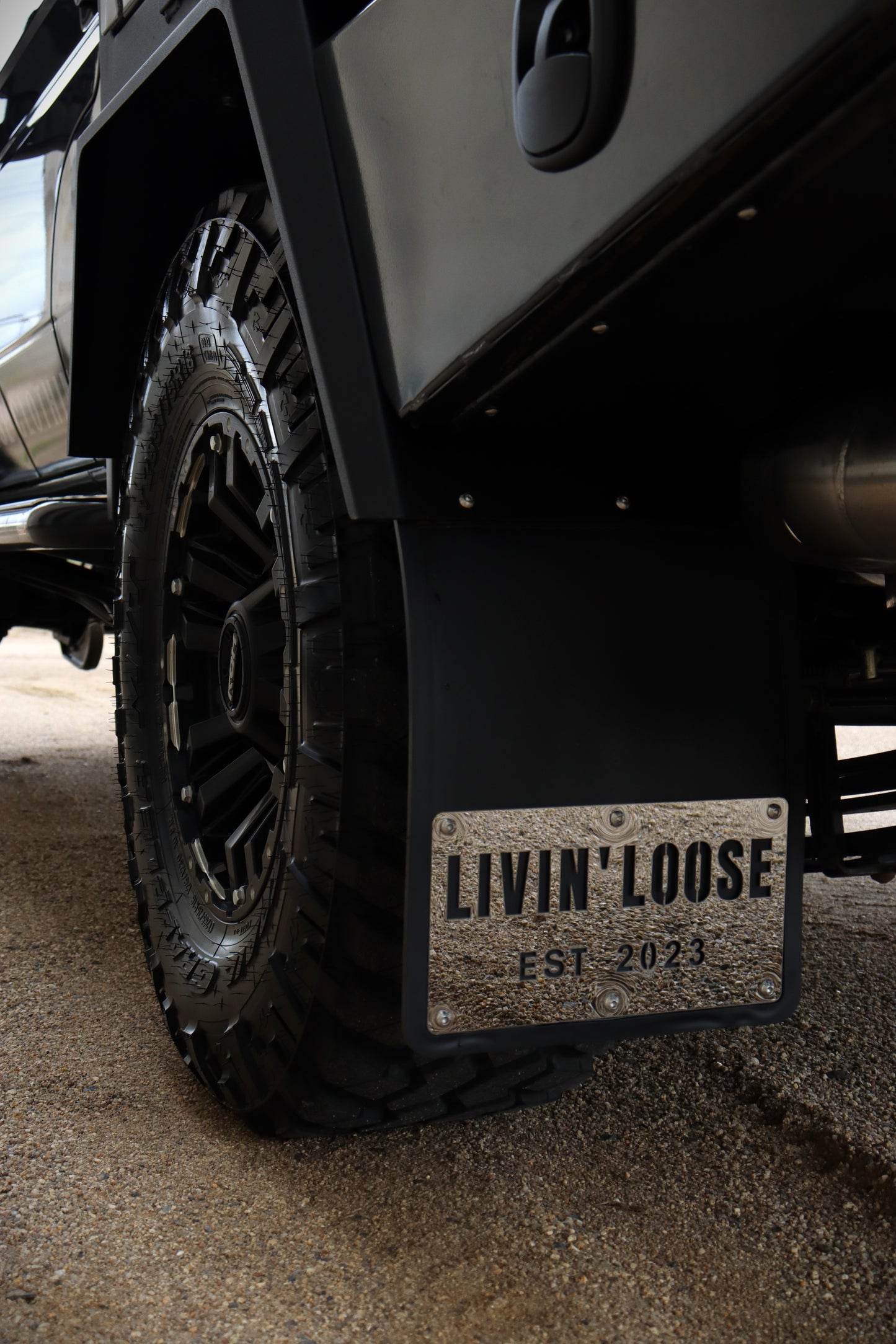 PERSONLISED MIRROR MUDFLAPS (PAIR)