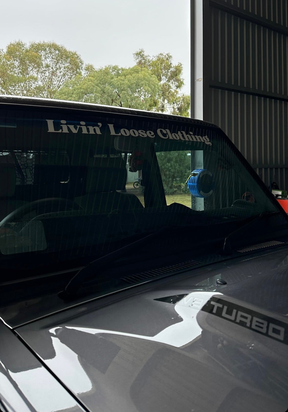 WINDSCREEN BANNER 90cm x 10cm