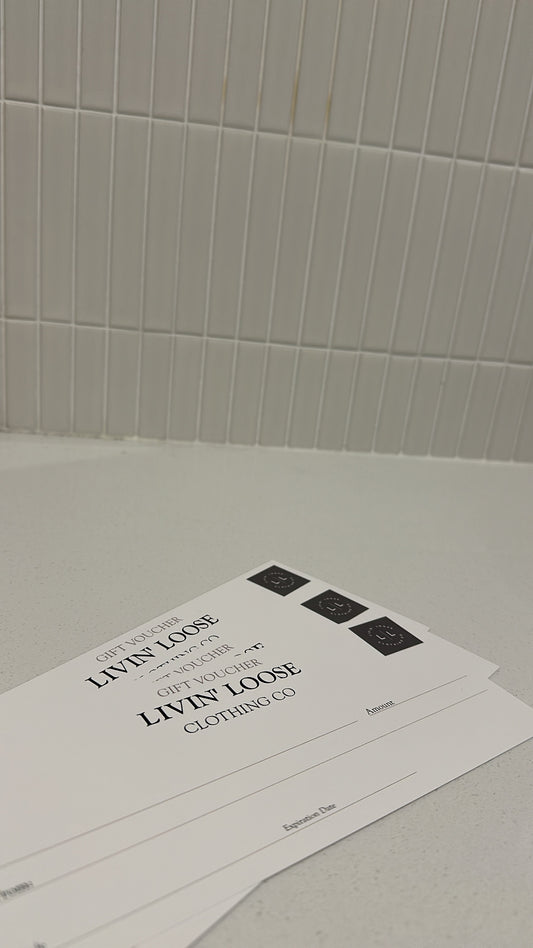 LIVIN' LOOSE GIFT VOUCHER