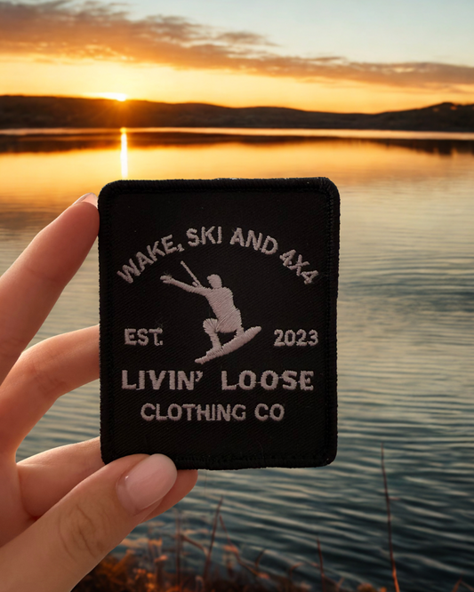 Wake, Ski, 4x4 Patch
